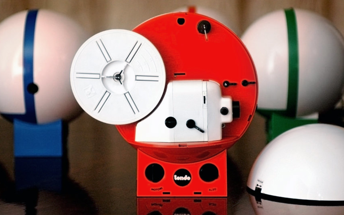 tondo italy space age projector polistil