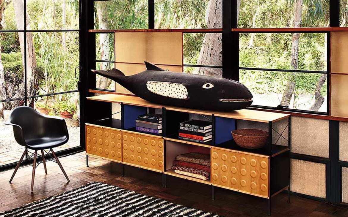 charles ray eames herman miller storage unit ESU vitra